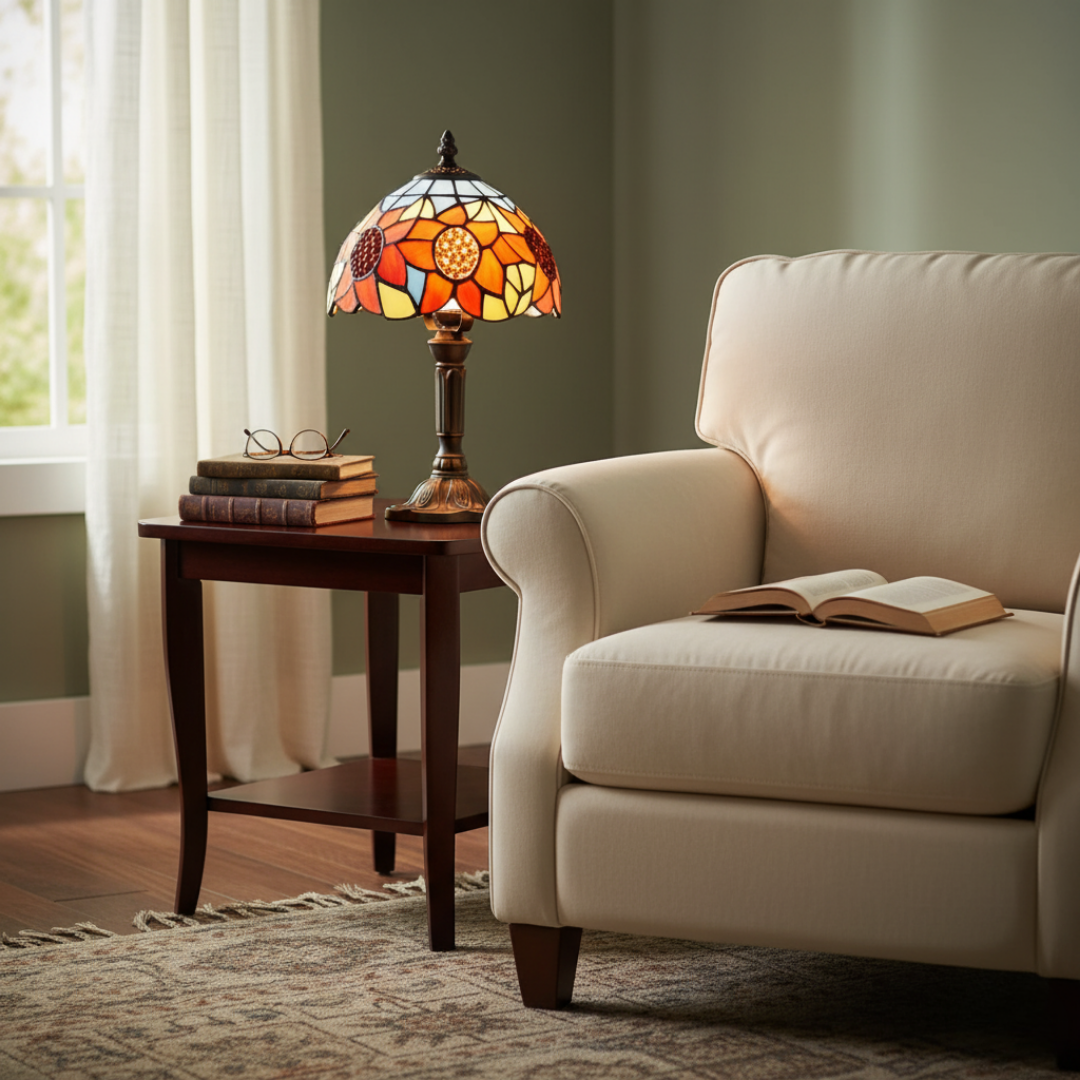 Klassisk Barockinspirerad Bordslampa